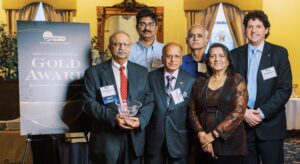 IEEE team at the 2024 Engineering Society of Detroit (ESD) GOLD awards ceremony